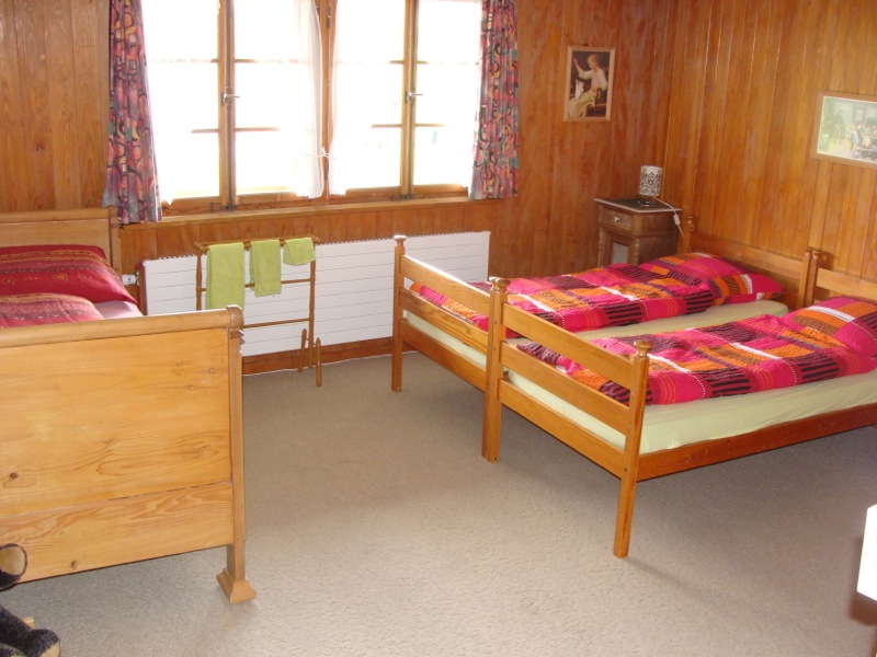 Familienzimmer ohne Waschbecken, 3 Betten